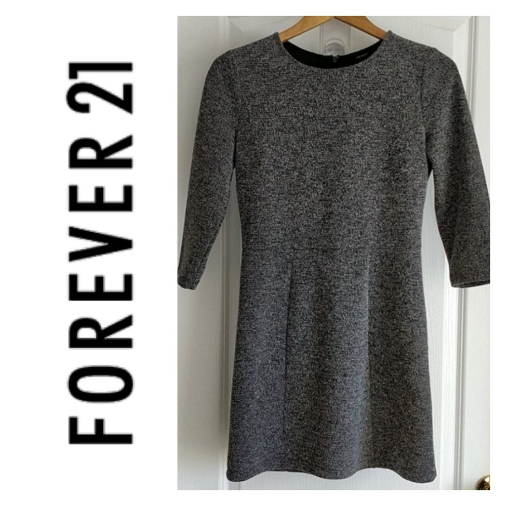 FOREVER 21 Fitted Work Mini Dress